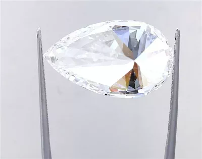 15.02ct F VS1 Rare Carat Ideal Cut Pear Lab Grown Diamond