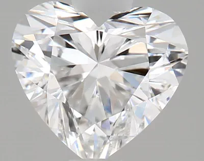 0.88ct D VVS2 Good Cut Heart Lab Grown Diamond