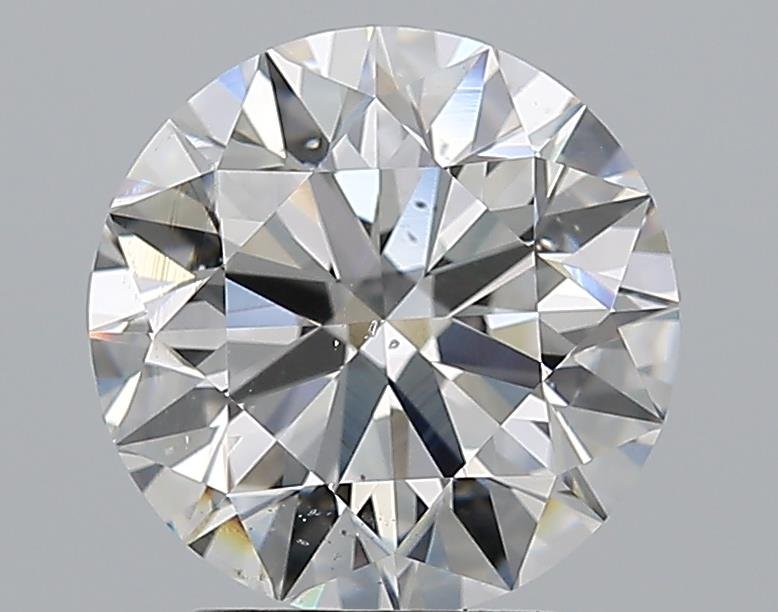 2.78ct G SI1 Rare Carat Ideal Cut Round Diamond
