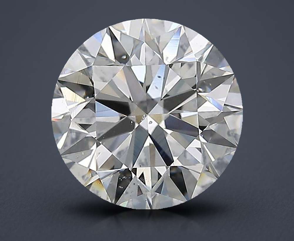 2.78ct G SI1 Rare Carat Ideal Cut Round Diamond