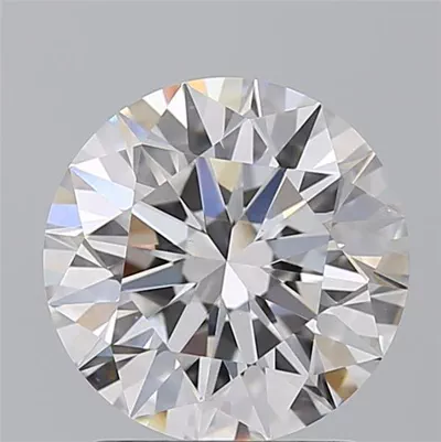2.14ct E VS2 Rare Carat Ideal Cut Round Diamond