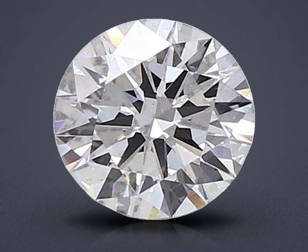2.02ct H VS1 Rare Carat Ideal Cut Round Lab Grown Diamond