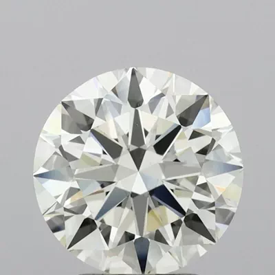 3.00ct K VS1 Rare Carat Ideal Cut Round Diamond