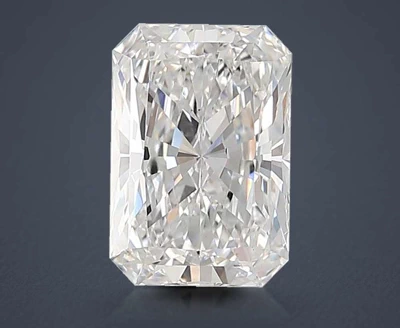 4.08ct E VVS2 Rare Carat Ideal Cut Radiant Lab Grown Diamond
