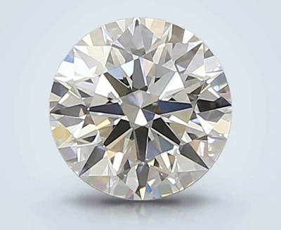 1.09ct D VVS2 Rare Carat Ideal Cut Round Lab Grown Diamond