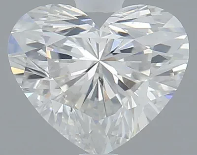0.59ct H SI1 Rare Carat Ideal Cut Heart Diamond
