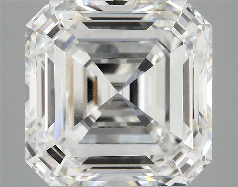 7.91ct F VVS2 Excellent Cut Asscher Lab Grown Diamond