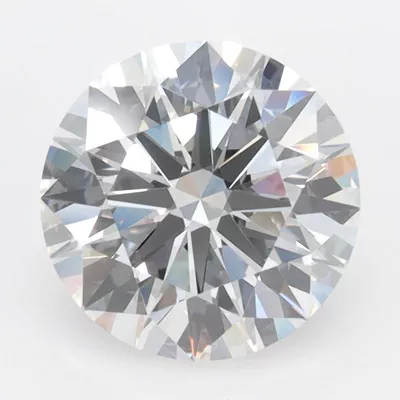 2.22ct D VVS2 Rare Carat Ideal Cut Round Lab Grown Diamond