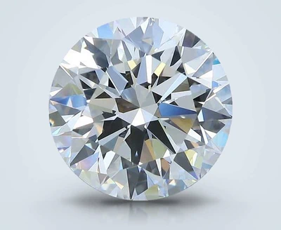 6.19ct G VVS1 Rare Carat Ideal Cut Round Diamond