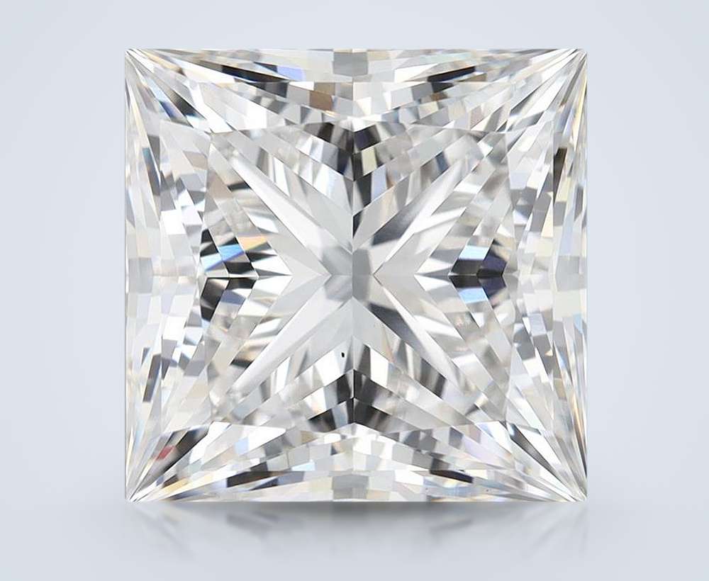 8.74ct F VS1 Rare Carat Ideal Cut Princess Lab Grown Diamond