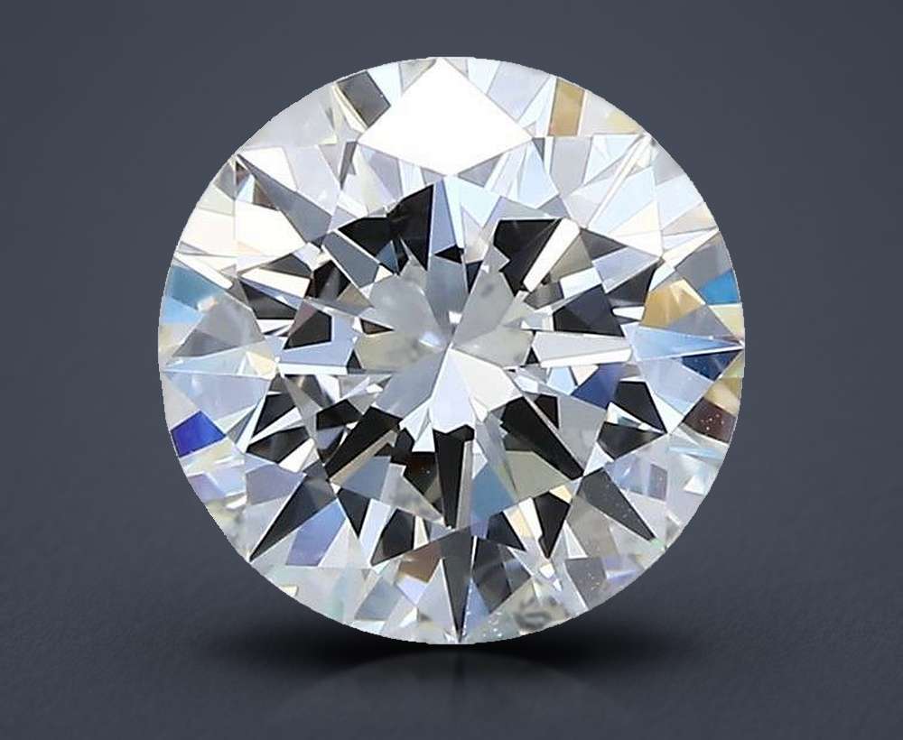 2.02ct I IF Rare Carat Ideal Cut Round Diamond