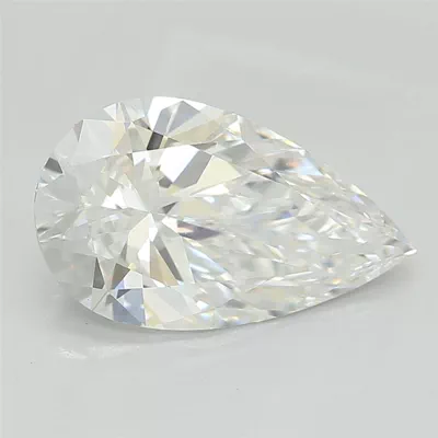 1.07ct D VS1 Rare Carat Ideal Cut Pear Lab Grown Diamond