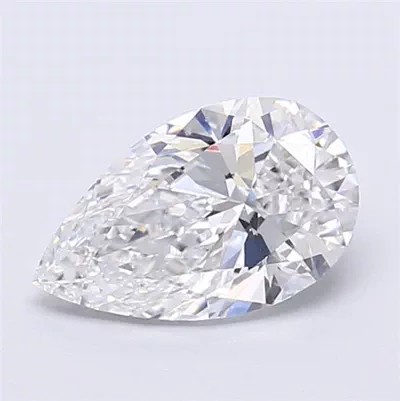 1.35ct D VS1 Rare Carat Ideal Cut Pear Lab Grown Diamond