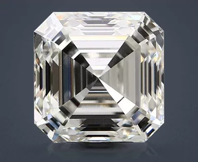 7.17ct G VS1 Rare Carat Ideal Cut Asscher Lab Grown Diamond