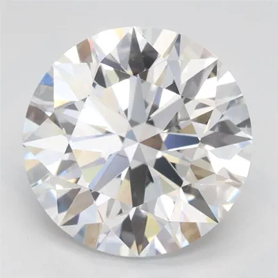 3.12ct D IF Rare Carat Ideal Cut Round Lab Grown Diamond
