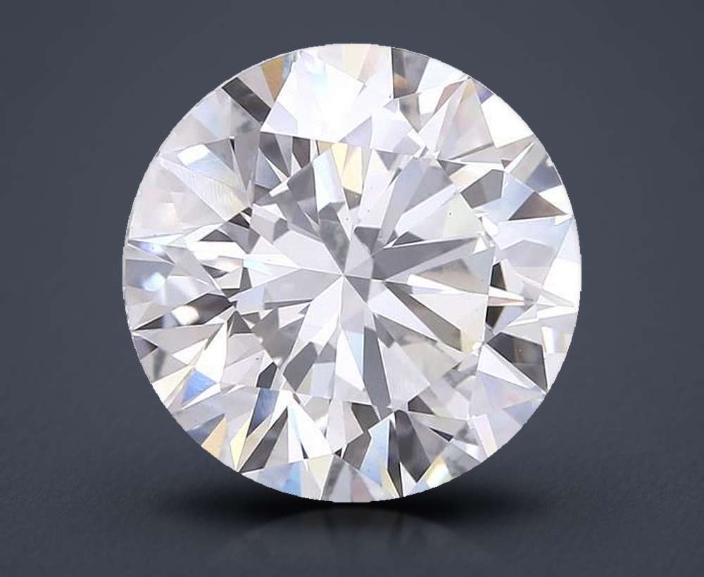 7.57ct E VS1 Rare Carat Ideal Cut Round Lab Grown Diamond