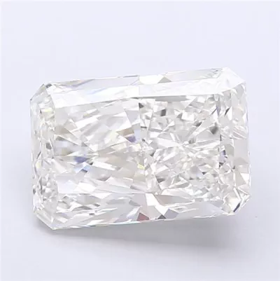 5.12ct G VVS2 Rare Carat Ideal Cut Radiant Lab Grown Diamond