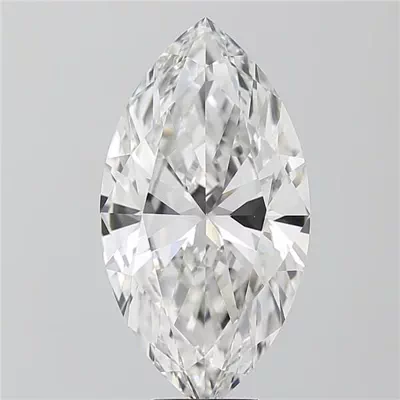 7.04ct F VS1 Rare Carat Ideal Cut Marquise Lab Grown Diamond