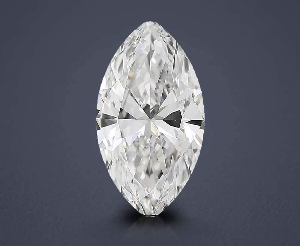 7.04ct F VS1 Rare Carat Ideal Cut Marquise Lab Grown Diamond