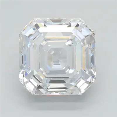 3.01ct F VS1 Rare Carat Ideal Cut Asscher Lab Grown Diamond