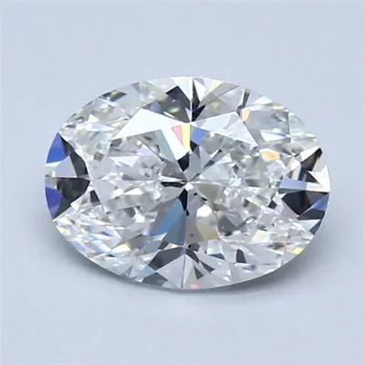 1.55ct F VS2 Rare Carat Ideal Cut Oval Diamond