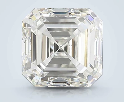 3.00ct I VVS1 Rare Carat Ideal Cut Asscher Diamond
