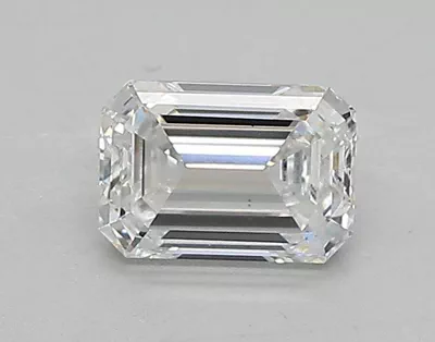 0.61ct D VS1 Rare Carat Ideal Cut Emerald Lab Grown Diamond
