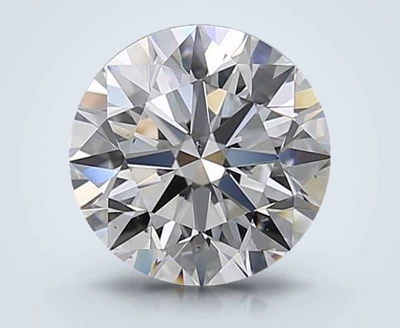 2.50ct D VS2 Rare Carat Ideal Cut Round Diamond