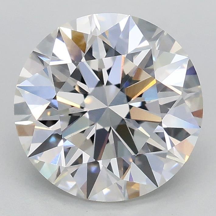 2.09ct E VVS2 Rare Carat Ideal Cut Round Lab Grown Diamond
