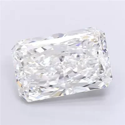 8.05ct F VS1 Rare Carat Ideal Cut Radiant Lab Grown Diamond