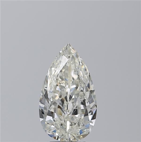 3.51ct H SI2 Very Good Cut Pear Diamond
