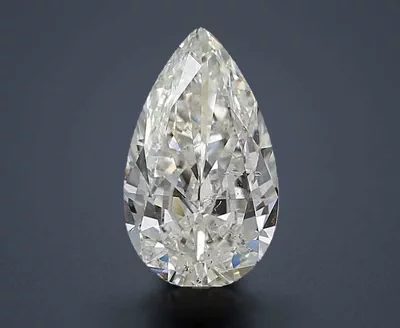 3.51ct H SI2 Very Good Cut Pear Diamond