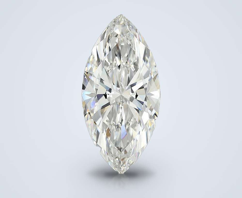 11.52ct F VVS2 Rare Carat Ideal Cut Marquise Lab Grown Diamond