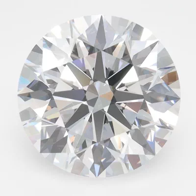 4.03ct D VVS1 Rare Carat Ideal Cut Round Lab Grown Diamond