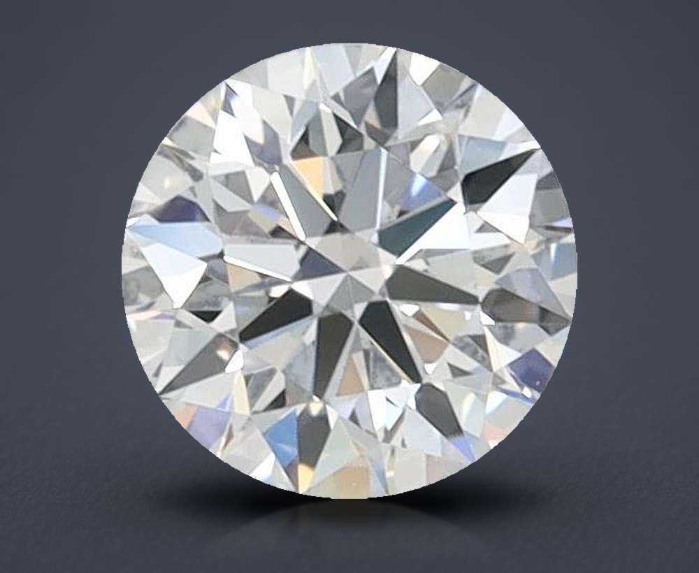0.53ct D FL Rare Carat Ideal Cut Round Lab Grown Diamond