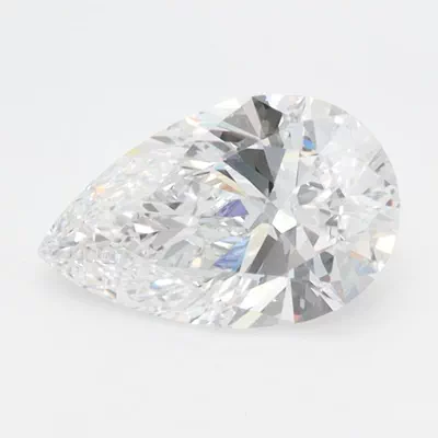 1.25ct D VVS1 Rare Carat Ideal Cut Pear Lab Grown Diamond