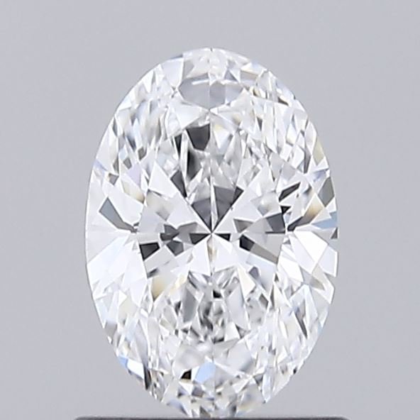 0.74ct D VVS1 Rare Carat Ideal Cut Oval Lab Grown Diamond