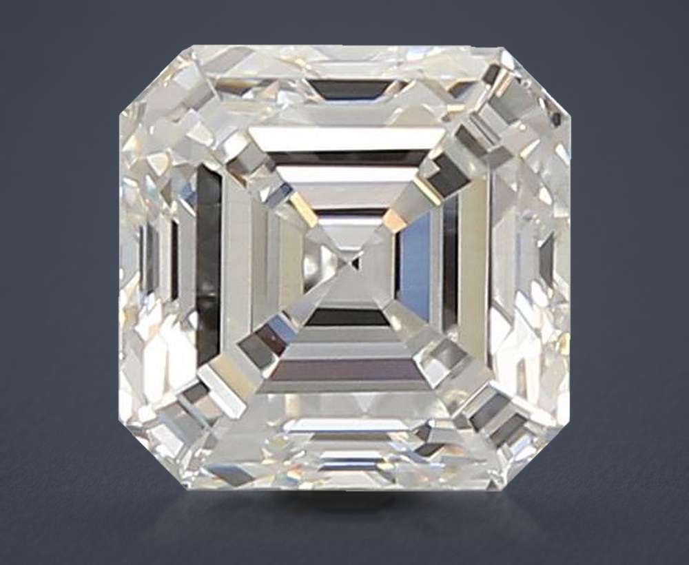 1.84ct E VS1 Rare Carat Ideal Cut Asscher Lab Grown Diamond