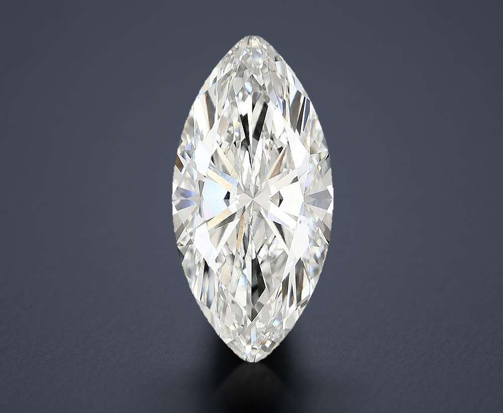 11.83ct F VVS2 Rare Carat Ideal Cut Marquise Lab Grown Diamond