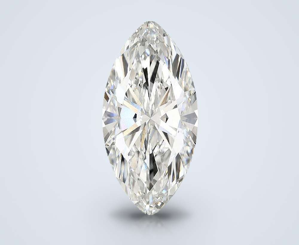 11.83ct F VVS2 Rare Carat Ideal Cut Marquise Lab Grown Diamond