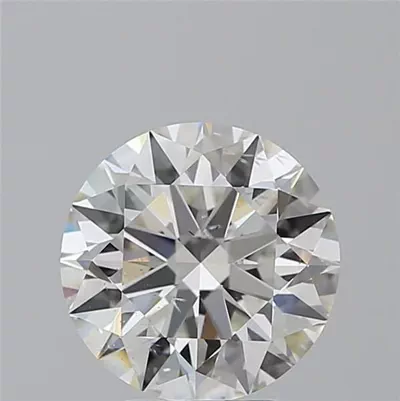 3.23ct H SI1 Rare Carat Ideal Cut Round Diamond