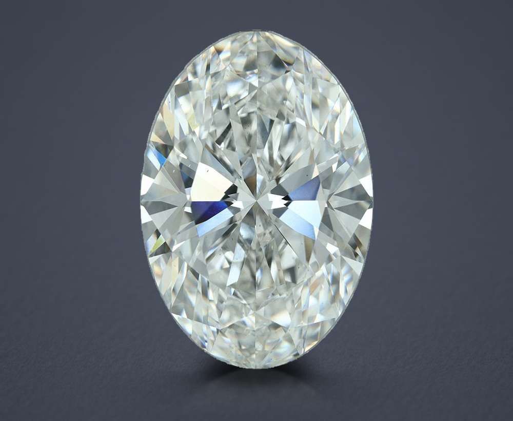 20.52ct F VS1 Rare Carat Ideal Cut Oval Lab Grown Diamond