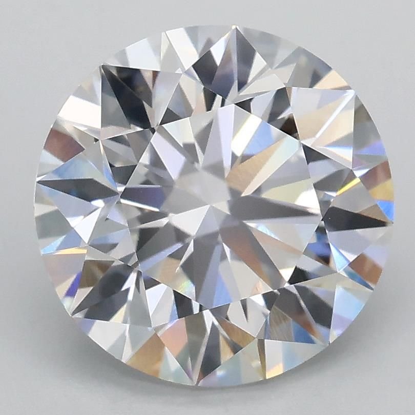 3.07ct E VS1 Rare Carat Ideal Cut Round Lab Grown Diamond