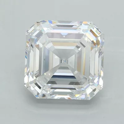 2.09ct D VVS1 Rare Carat Ideal Cut Asscher Lab Grown Diamond