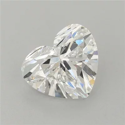 1.98ct F VVS2 Rare Carat Ideal Cut Heart Lab Grown Diamond