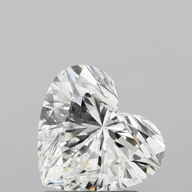 1.47ct F VS1 Rare Carat Ideal Cut Heart Lab Grown Diamond