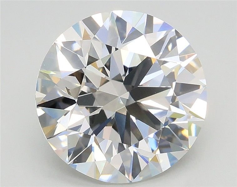 3.01ct G VS1 Rare Carat Ideal Cut Round Lab Grown Diamond