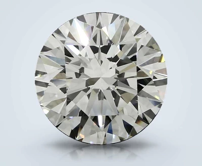 5.66ct J VVS2 Rare Carat Ideal Cut Round Diamond