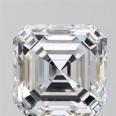 2.59ct D VVS2 Rare Carat Ideal Cut Asscher Lab Grown Diamond