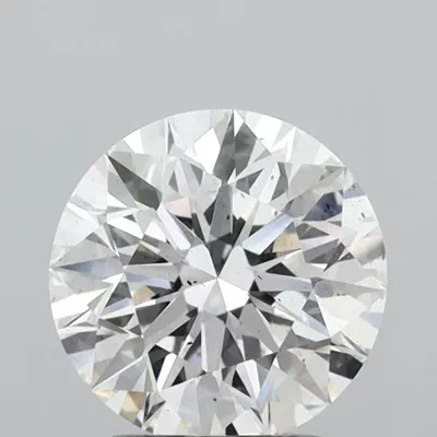 2.04ct F SI1 Excellent Cut Round Lab Grown Diamond